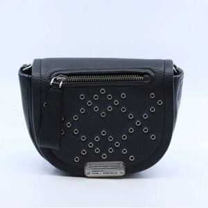 Marc Jacob’s silver studded black cross body w/ detachable strap